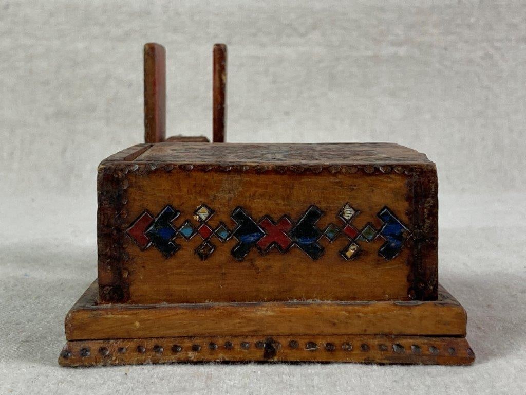 Serbian Folk Art Desk Organizer - 5