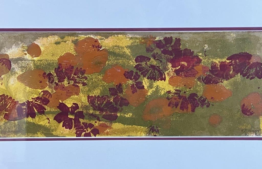 Sallie Frost Knerr Abstract Serigraph - 2