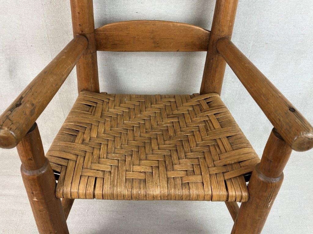 Child's Country Ladder Back Arm Chair - 5
