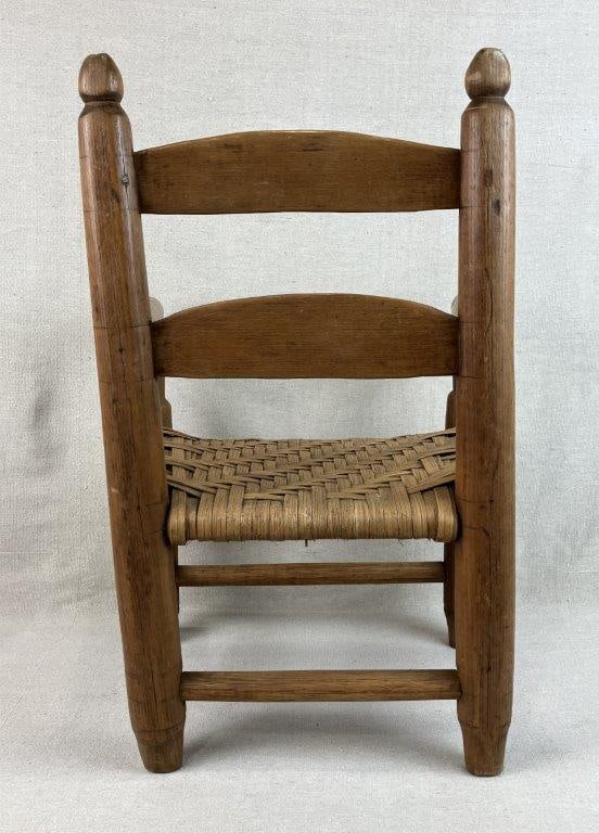 Child's Country Ladder Back Arm Chair - 9