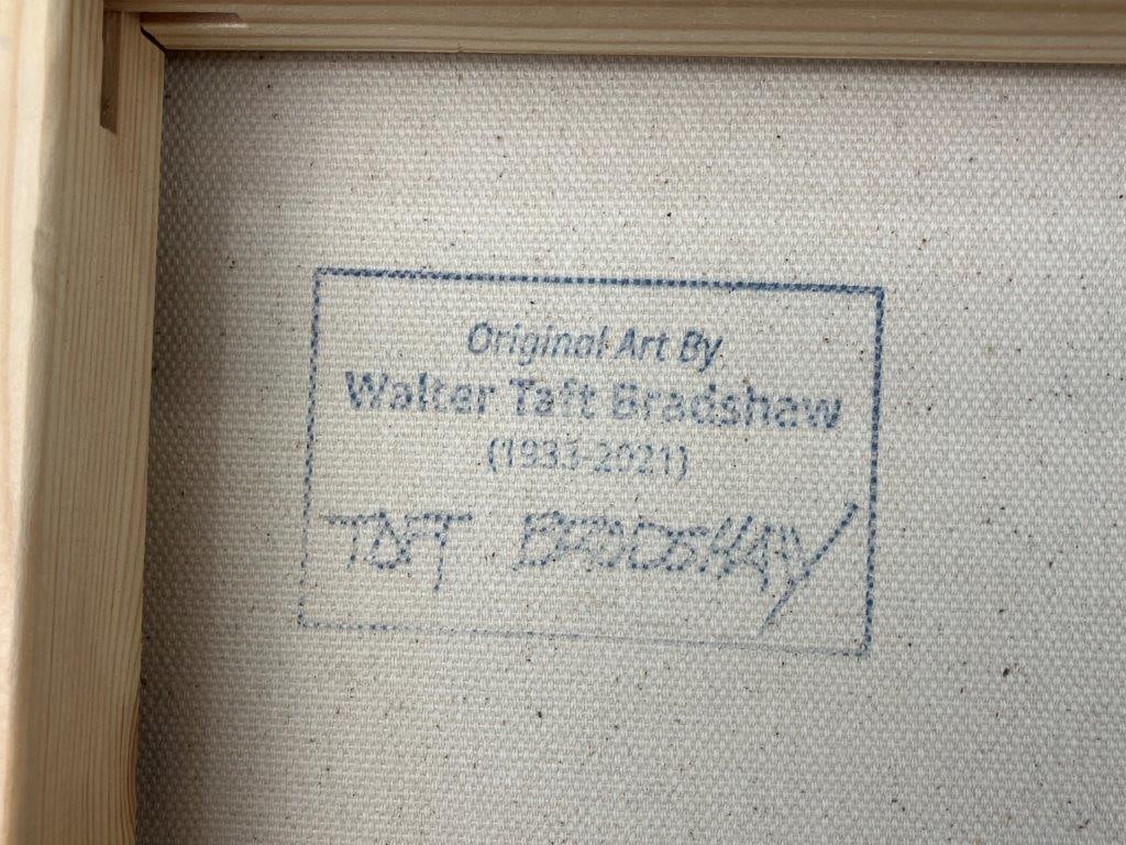Walter Taft Bradshaw Abstract Oil Painting - 6