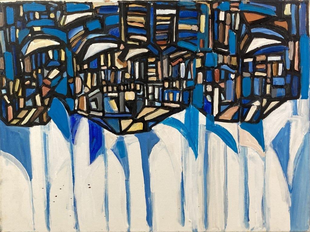 Walter Taft Bradshaw, Abstract Oil Painting - 2