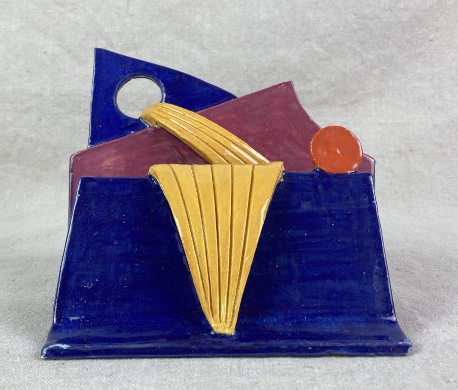 Abstract Letter Holder Sculpture by Theo Sable - 2