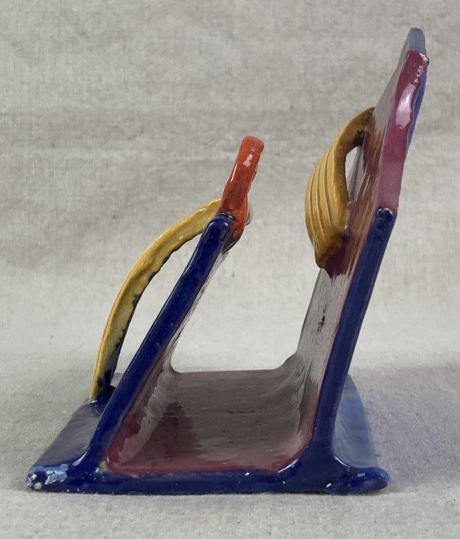 Abstract Letter Holder Sculpture by Theo Sable - 5