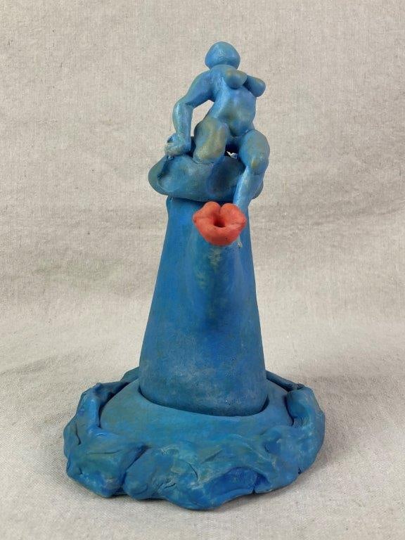 Abstract Teapot Sculpture by Theo Sable - 2