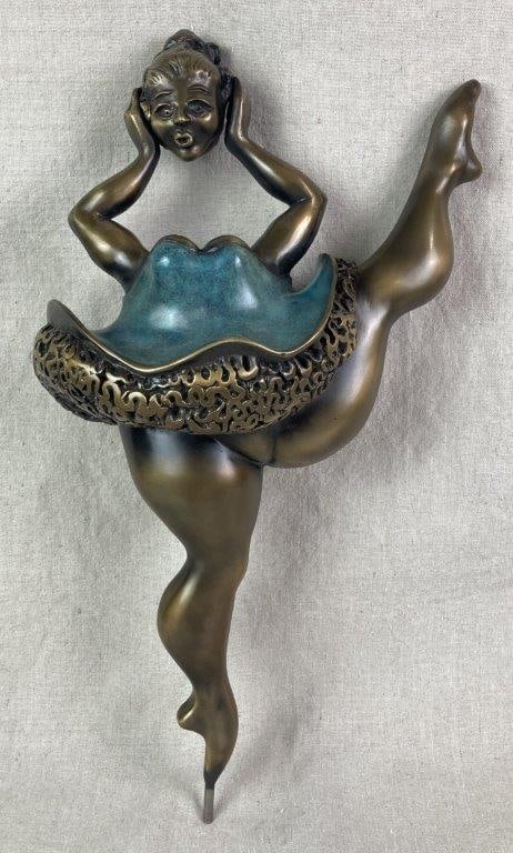 Bronze Ballerina Sculpture by Theo Sable (1 of 8)