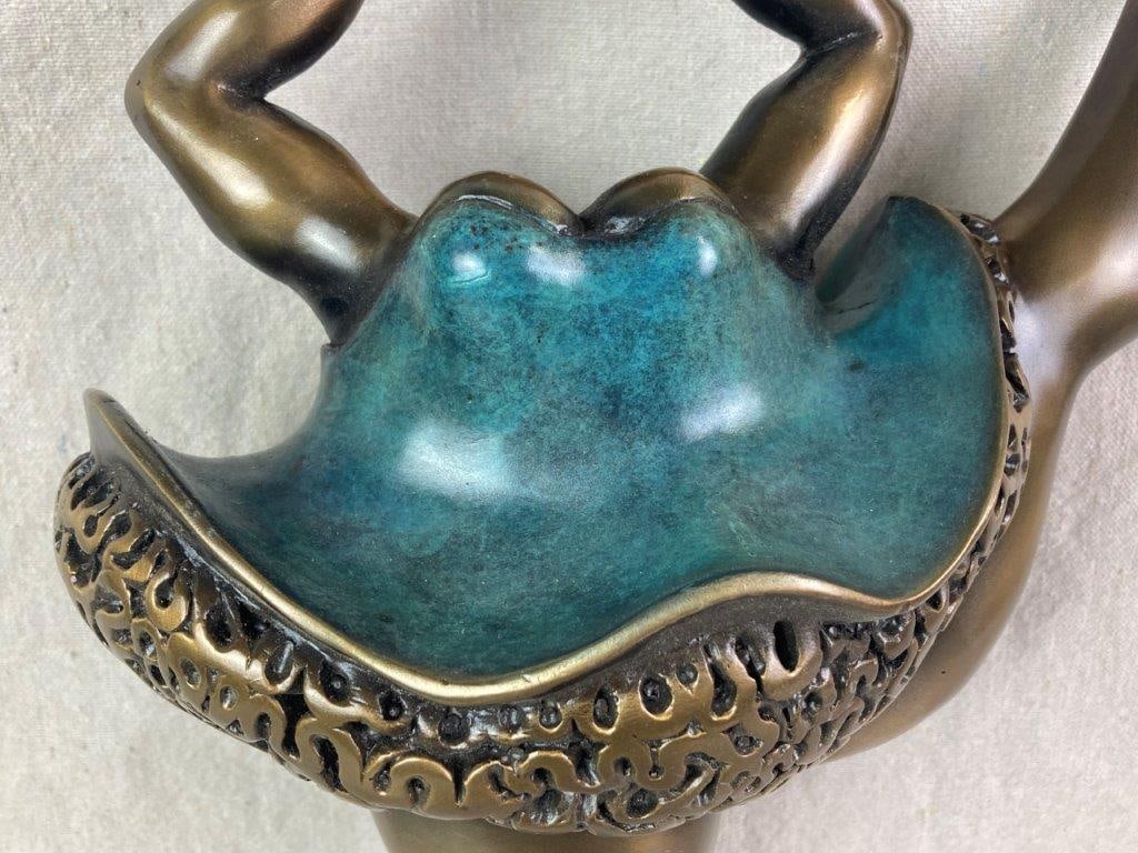 Bronze Ballerina Sculpture by Theo Sable - 3