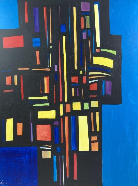 Walter Taft Bradshaw, Abstract Oil Painting - 2