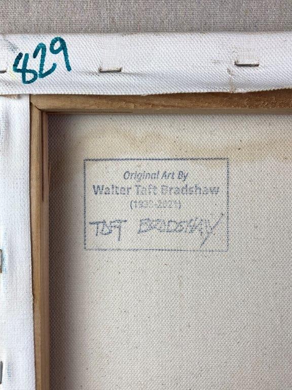 Walter Taft Bradshaw, Abstract Oil Painting - 6