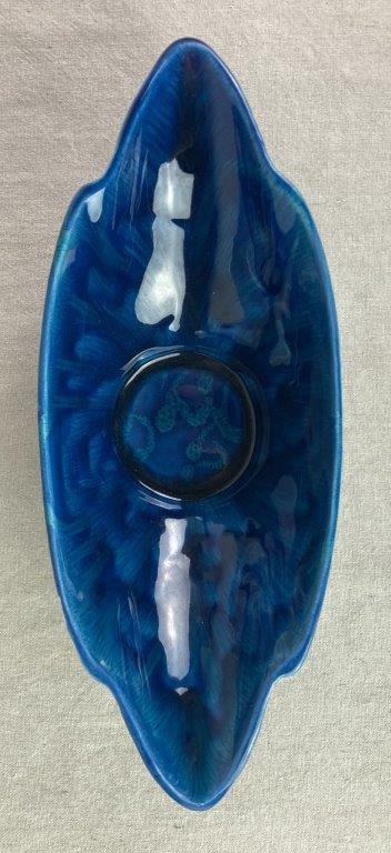 Mid-Century Modern Cal Style Peacock Console Bowl - 2