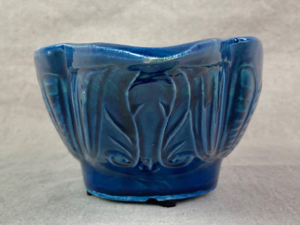 Mid-Century Modern Cal Style Peacock Console Bowl - 4