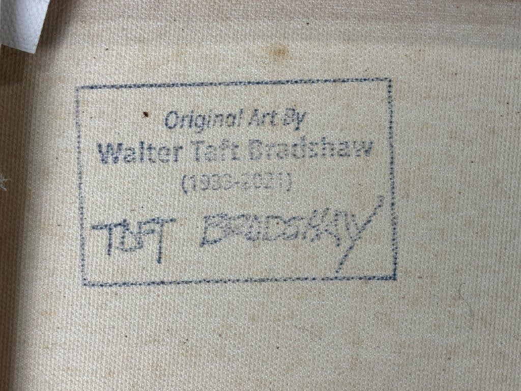 Walter Taft Bradshaw Abstract Oil Painting - 6