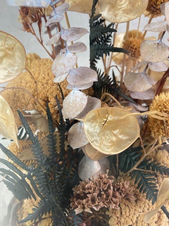 Dried Floral Glass Cloche - 2