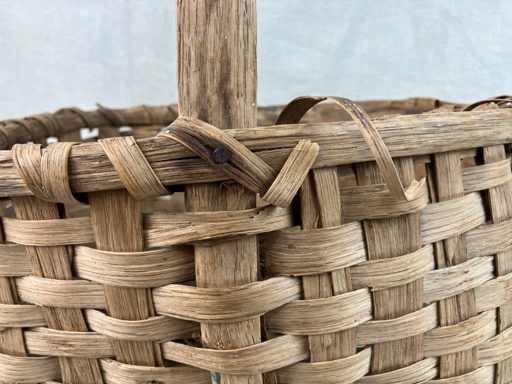 Three Country Split Oak Gathering Baskets - 14