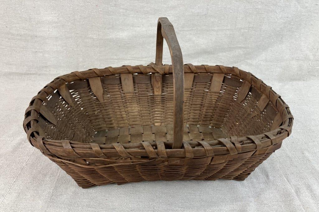 Three Country Split Oak Gathering Baskets - 4