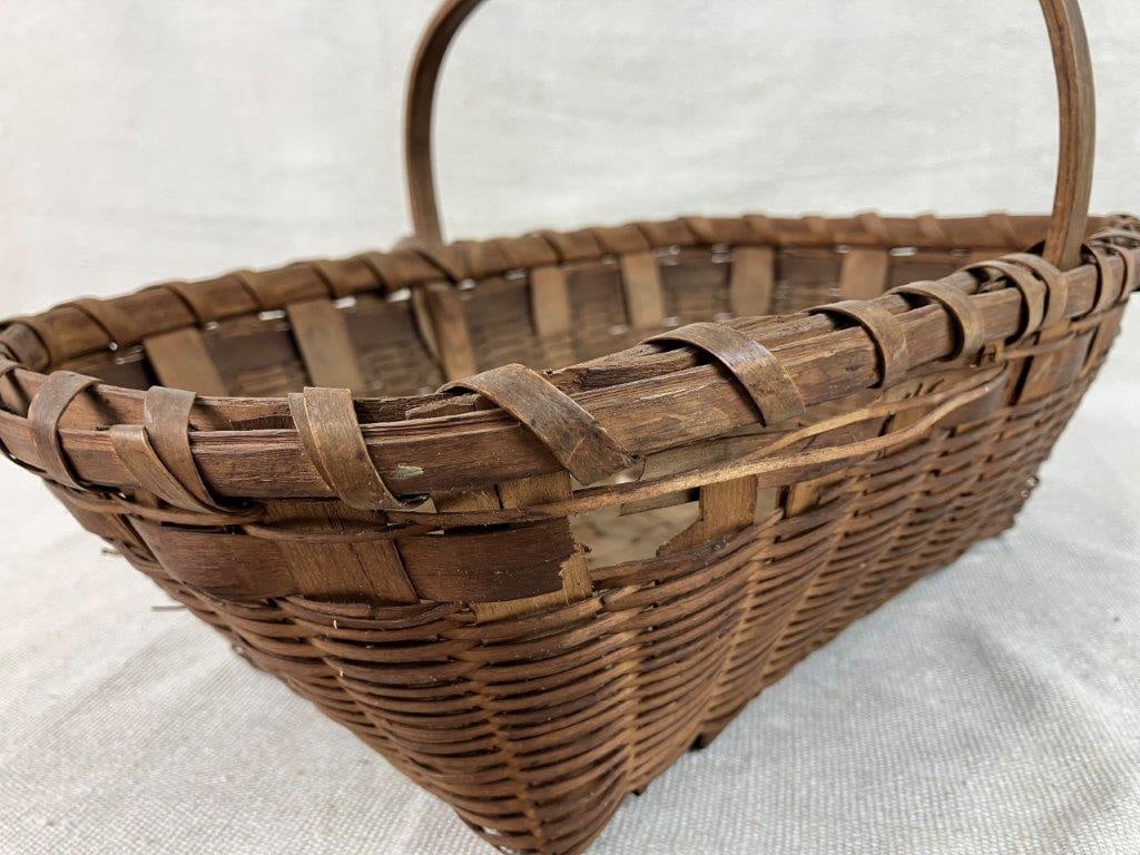 Three Country Split Oak Gathering Baskets - 5