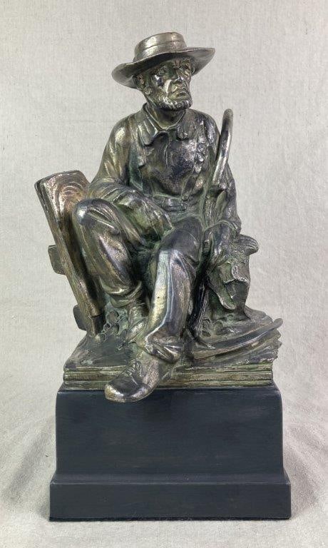 Sculpture of Resting Farmer - 2
