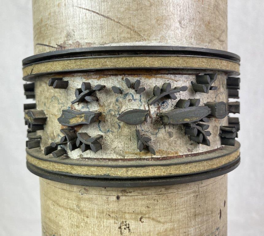 Antique Printing Roller Lamp - 2