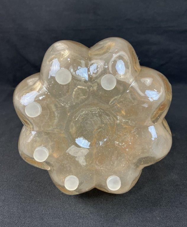 Handblown Glass Pumpkin - 7