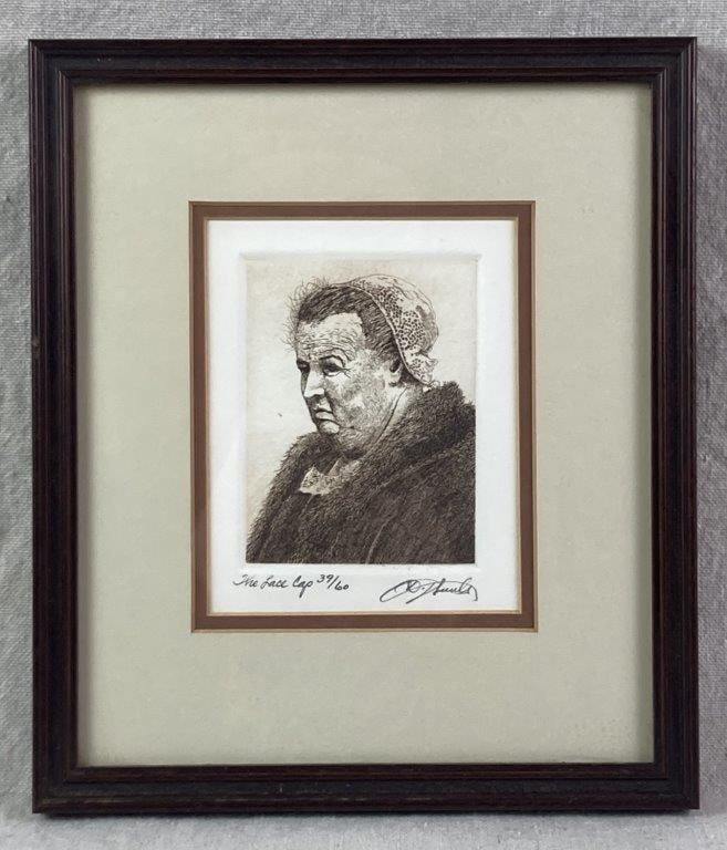 David Hunter Etchings - 2