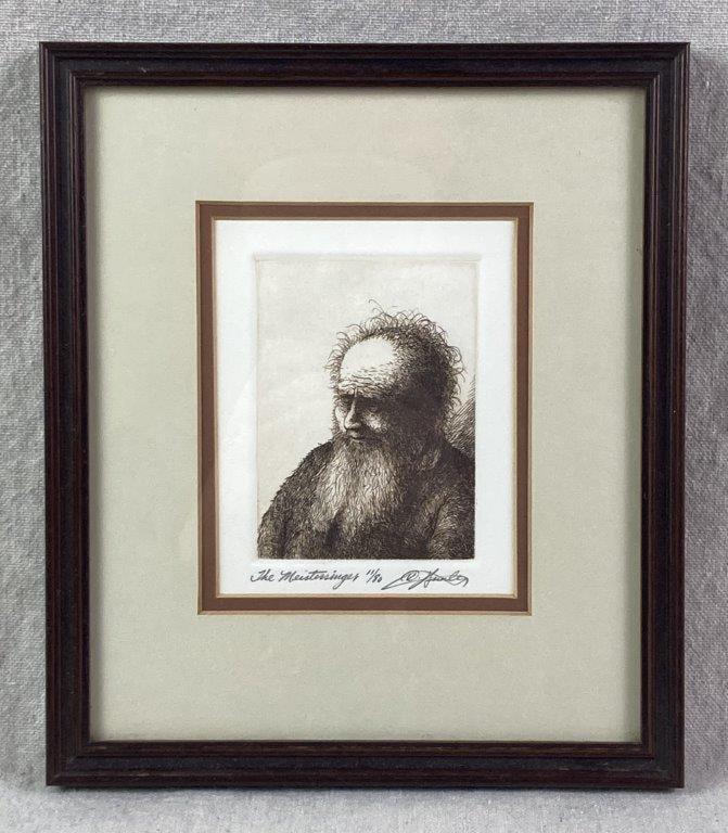 David Hunter Etchings - 9