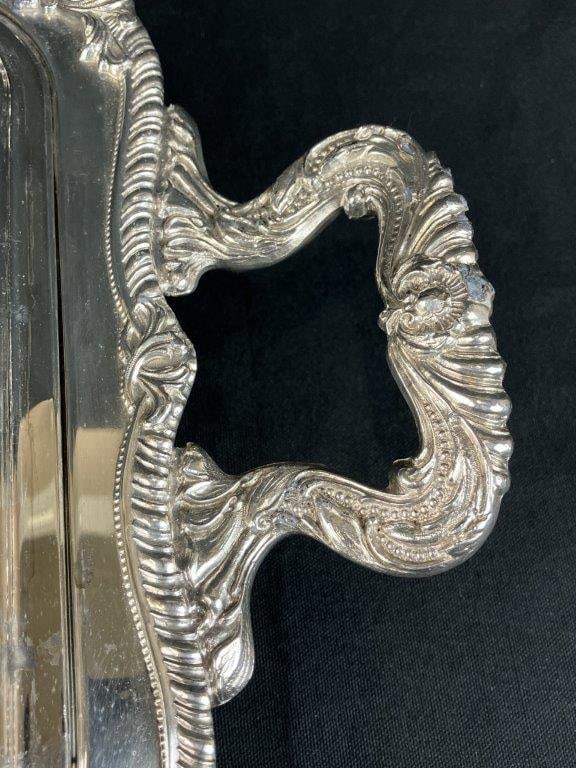 Silverplate Vegetable Server - 4