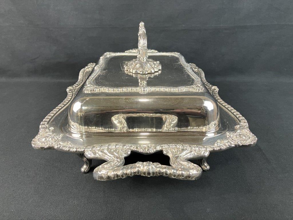 Silverplate Vegetable Server - 8