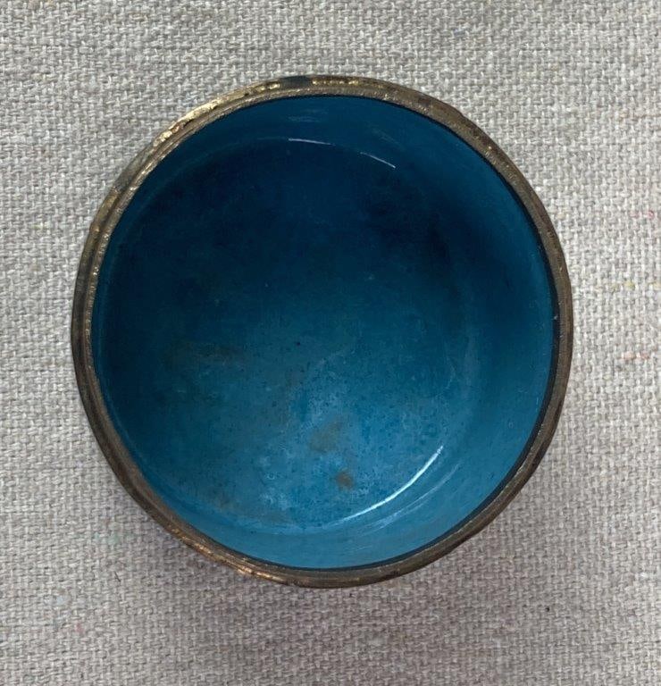 Chinese Dragon Cloisonne Trinket Box - 3