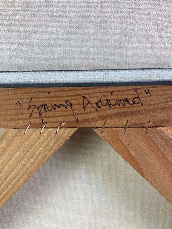 Ann Stockdale, Spring Arrived, Oil Painting - 7