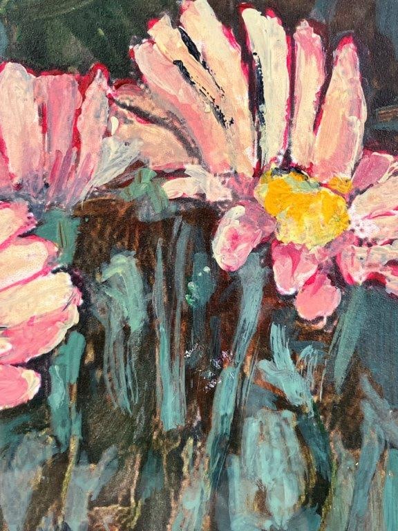 Don Berg Garden Flowers Embellished Print - 3