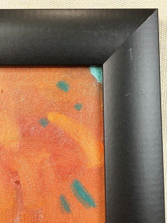 Abstract Fall Landscape Oil Painting - 6