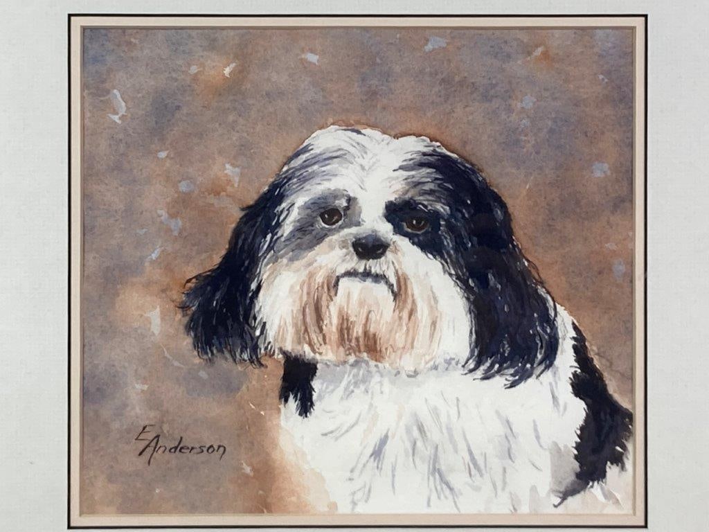 Elsie Anderson, Holly, Watercolor Painting - 2