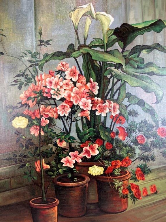 Flower Still Life Oil Painting - 2