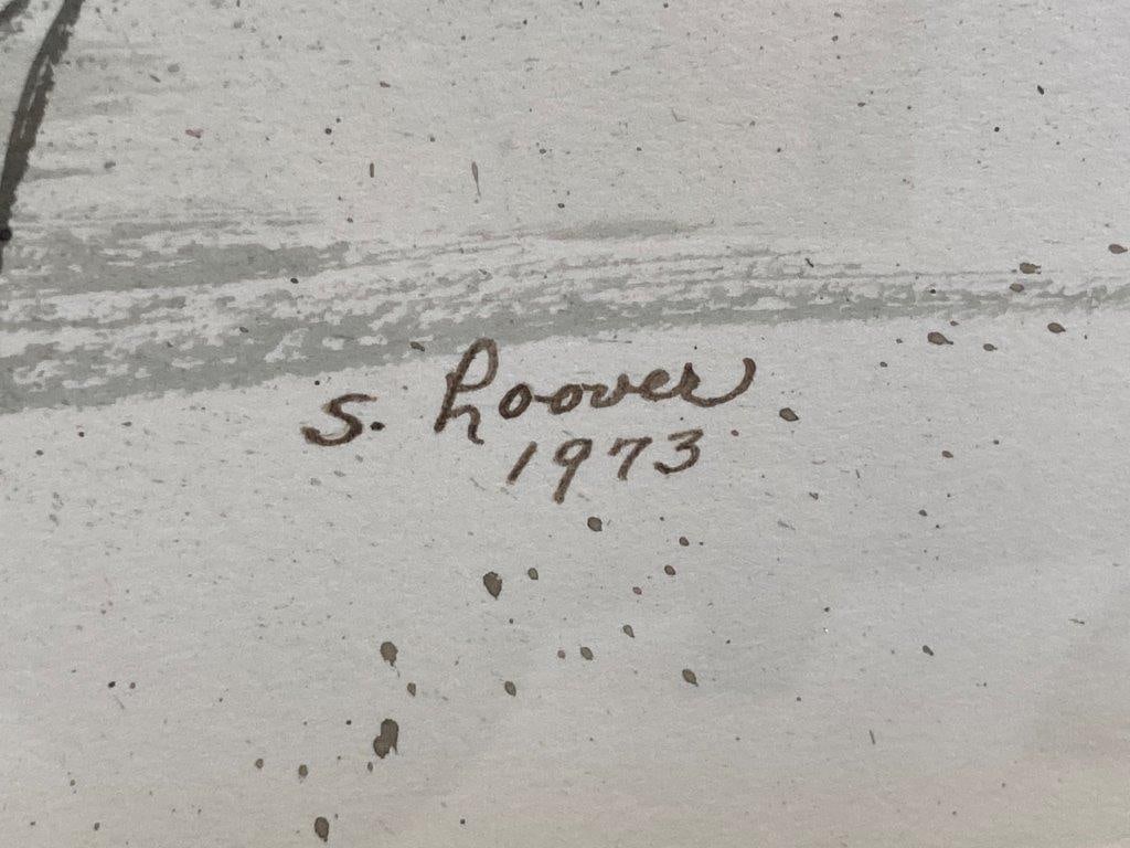 Susan Hoover, Winter Landscape Watercolor Painting - 4