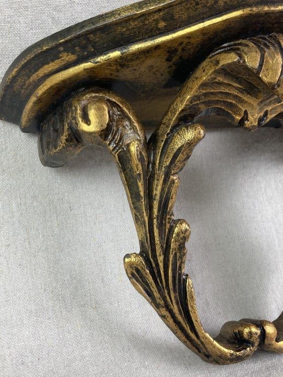 Vintage Giltwood Wall Shelf - 2
