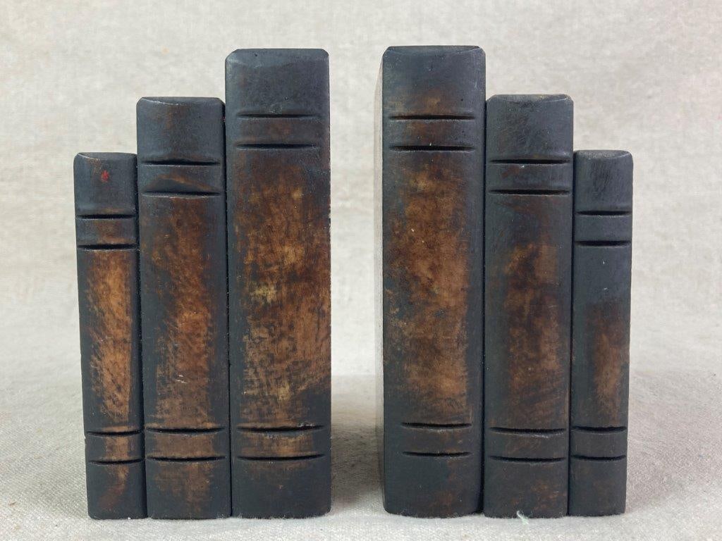 Alabaster Book Bookends - 2