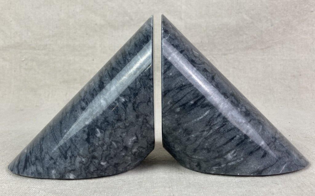 Polished Marble Bookends - 2