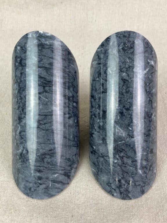 Polished Marble Bookends - 5