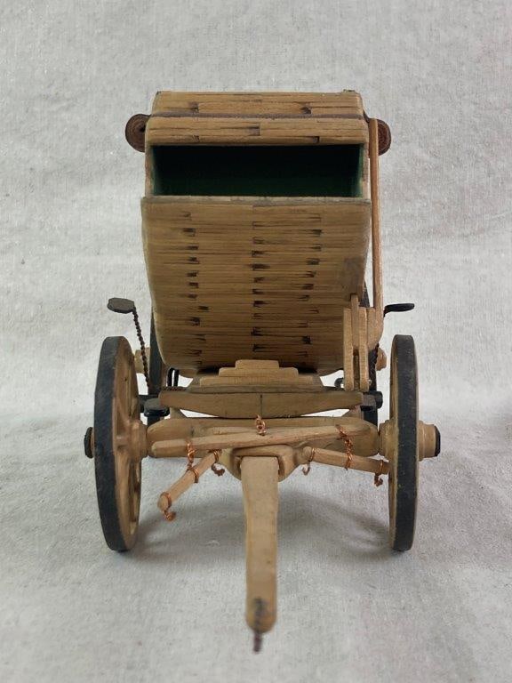 Folk Art Stage Coach - 7