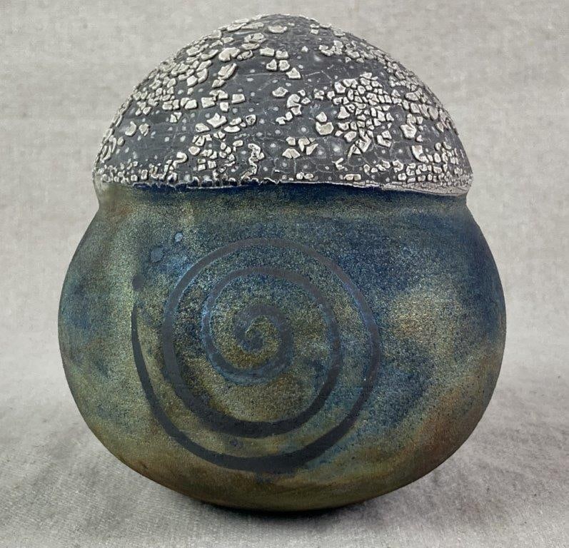 Raku Art Pottery Shakers - 7