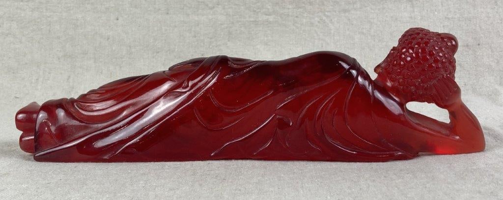 Chinese Reclining Buddha Sculpture - 6