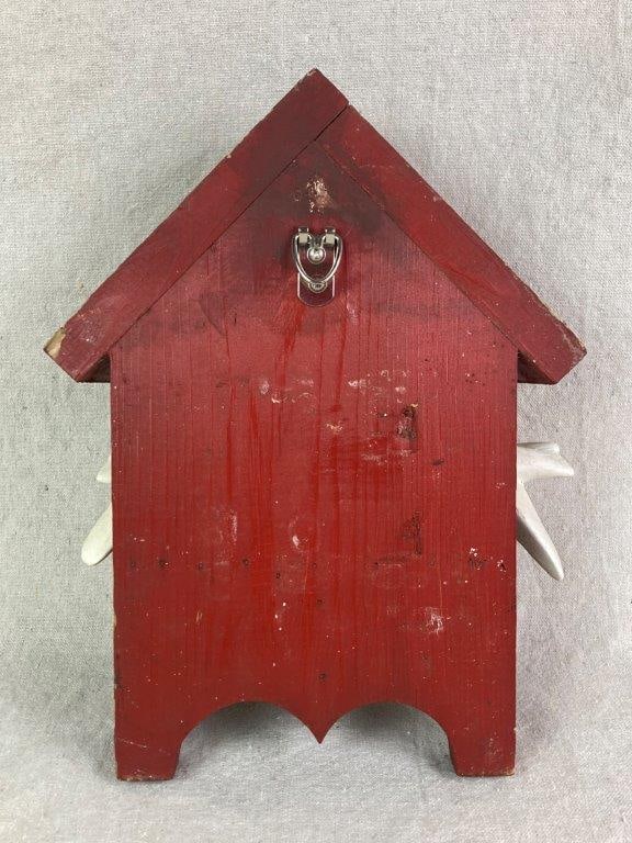 Folk Art Birdhouse Sculpture - 4