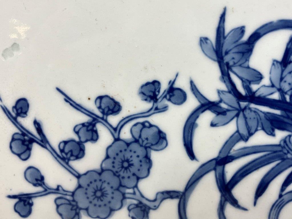 Chinese Blue and White Porcelain Plaque - 3