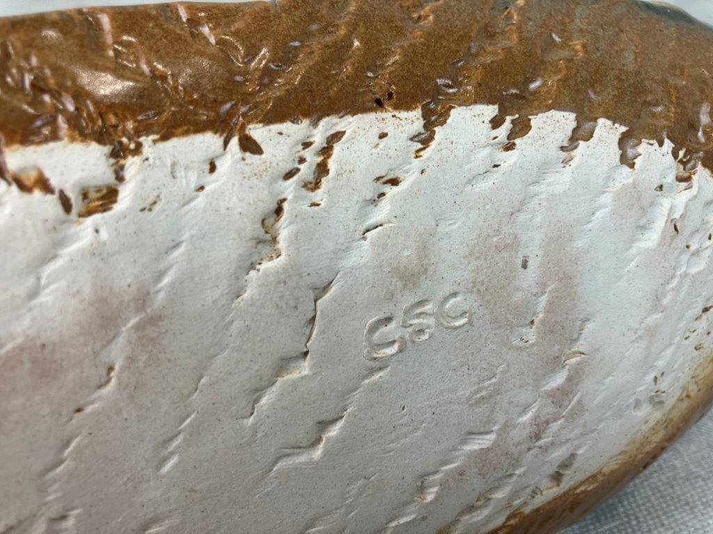 Two Studio Pottery Fish Form Trays - 6