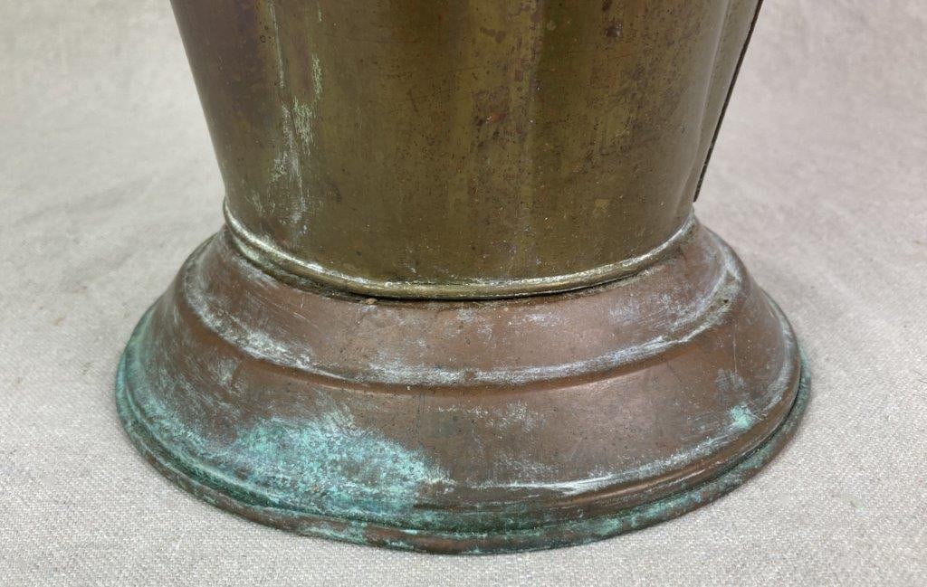 Mid-Century Modern Brass Umbrella Motif Stand - 8