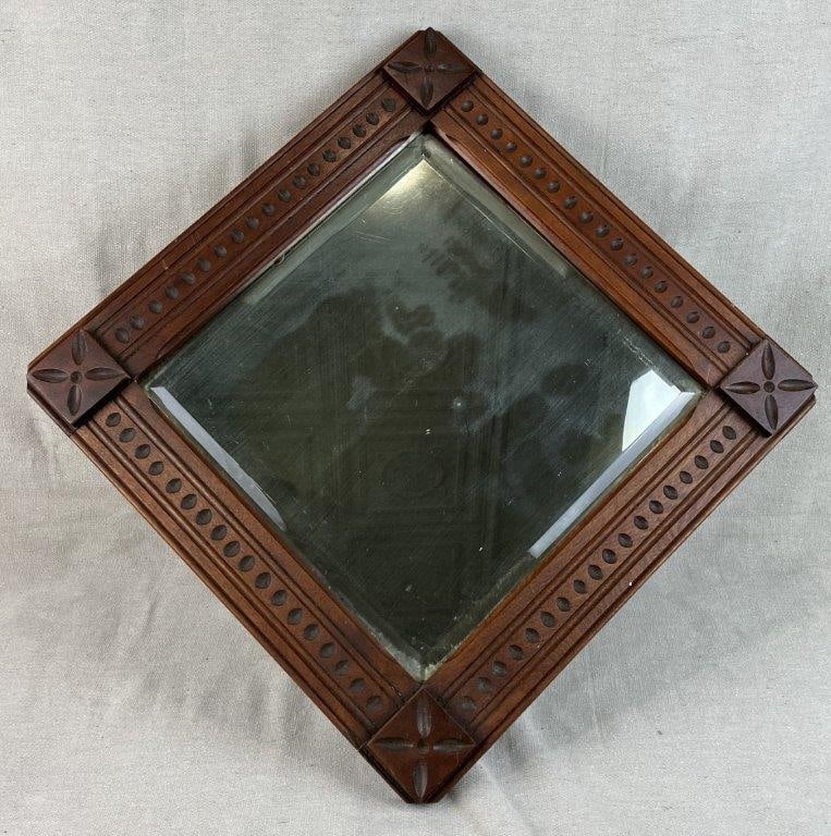 Framed Beveled Mirror - 2