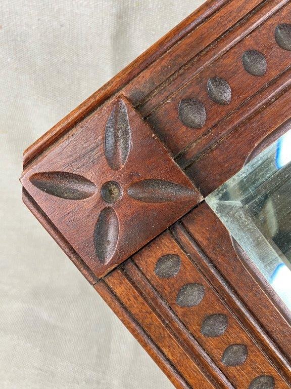 Framed Beveled Mirror - 3