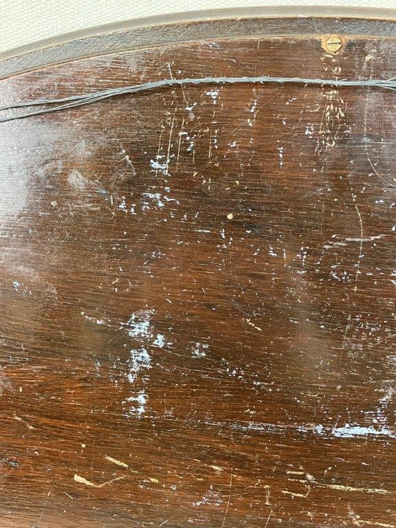 Rooster Mahogany Marquetry Serving Tray - 7