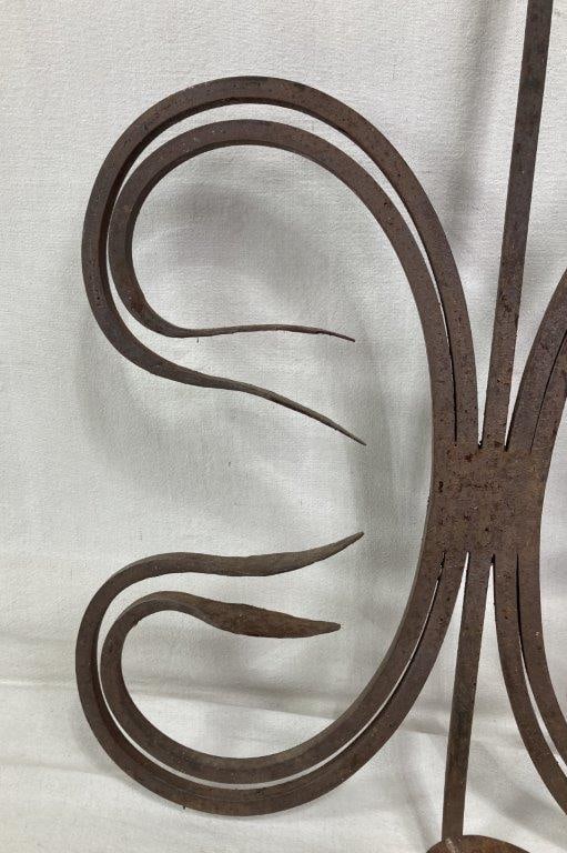Wrought Iron Wall Sconce - 4