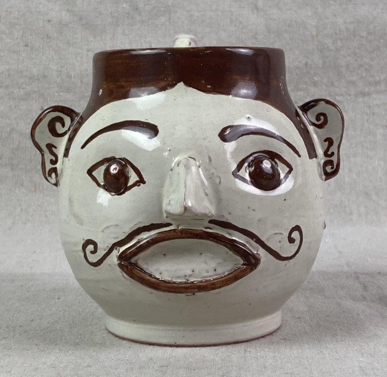 Folk Art Face Mug - 3